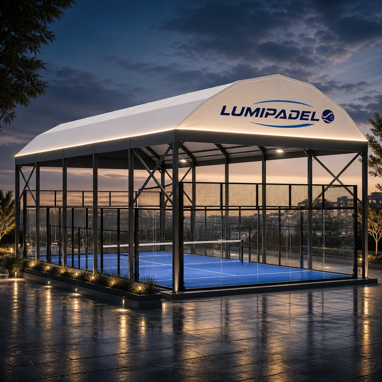 Padel Canopy - sunshade structure