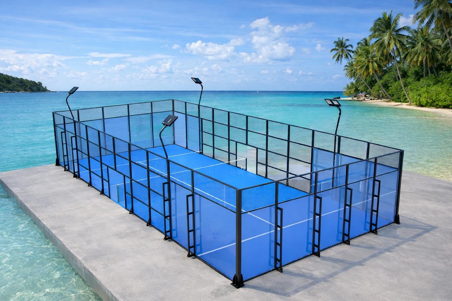 LumiPadel Wind-Resistance Court
