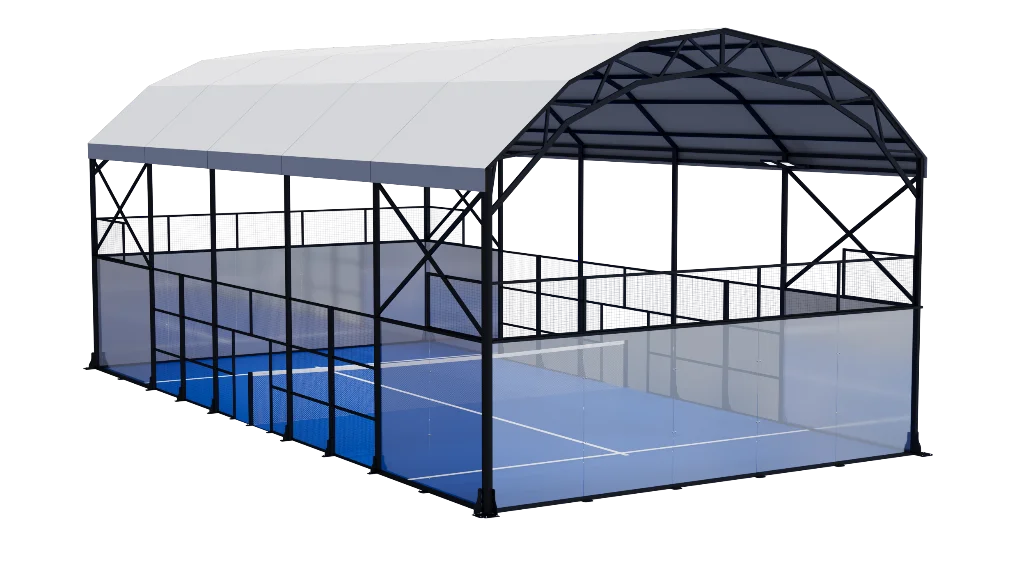 Integrated Canopy and Court